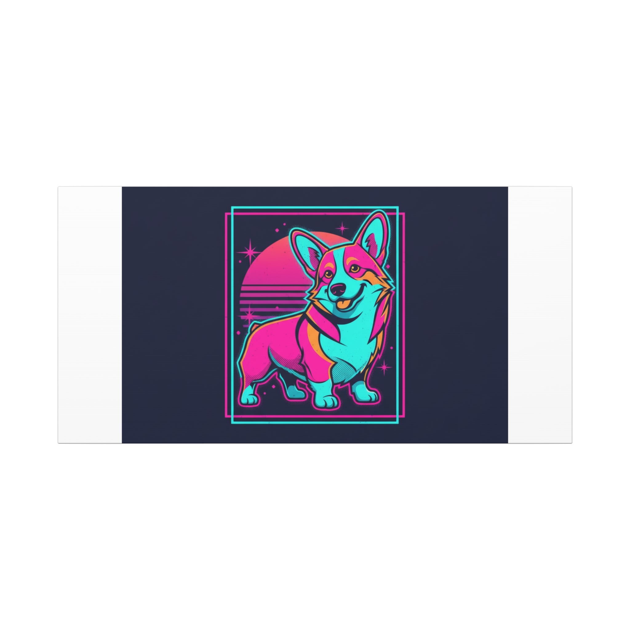 Platonic Love Corgi Canvas | Friendship Valentine, Galentine’s Wall Art