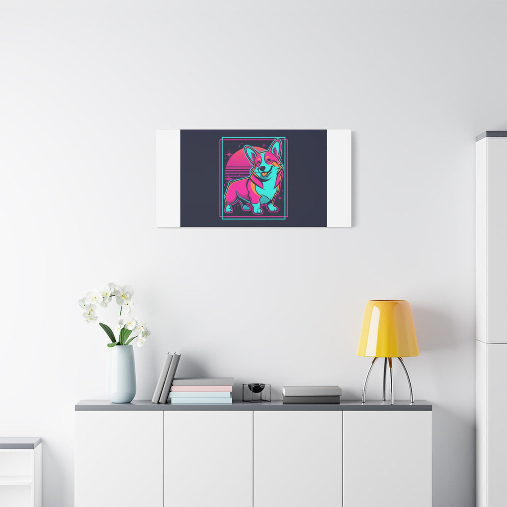 Platonic Love Corgi Canvas | Friendship Valentine, Galentine’s Wall Art