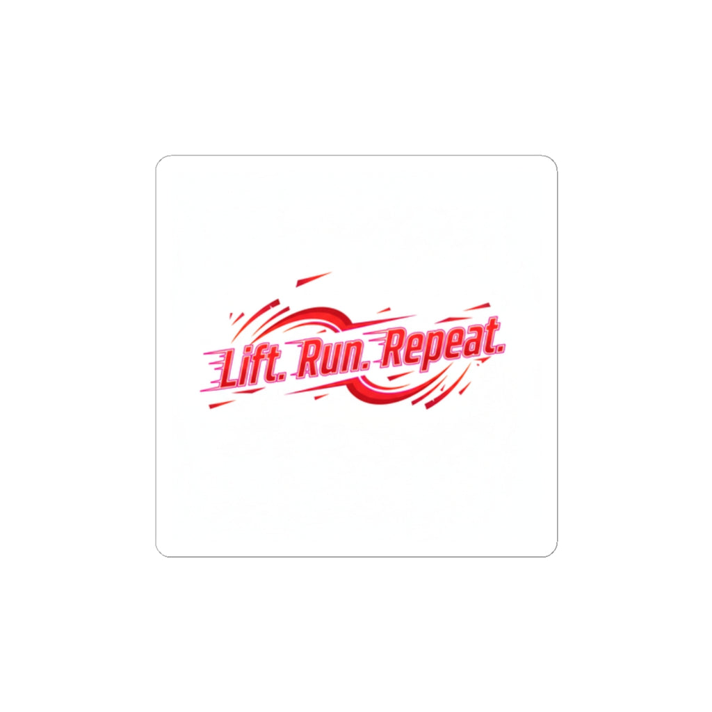Lift Run Repeat Sticker | Fitness Motivation, Gym Mantra
