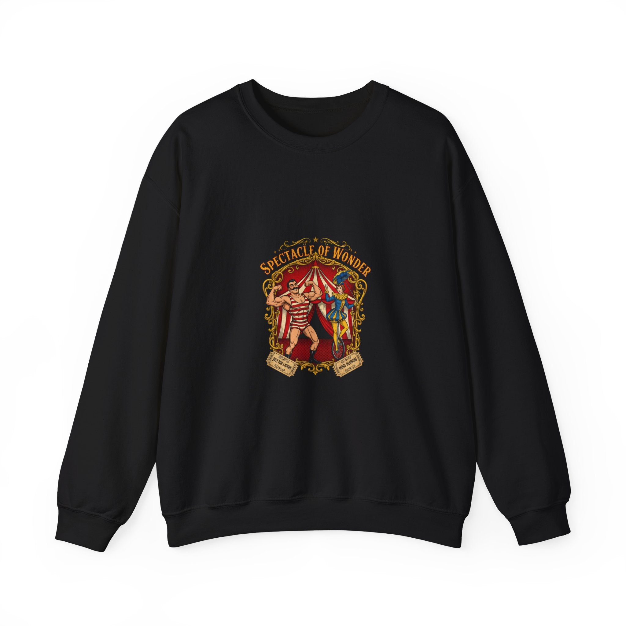 Vintage Circus Spectacle sweatshirt | camp circus aesthetic, carnival art print