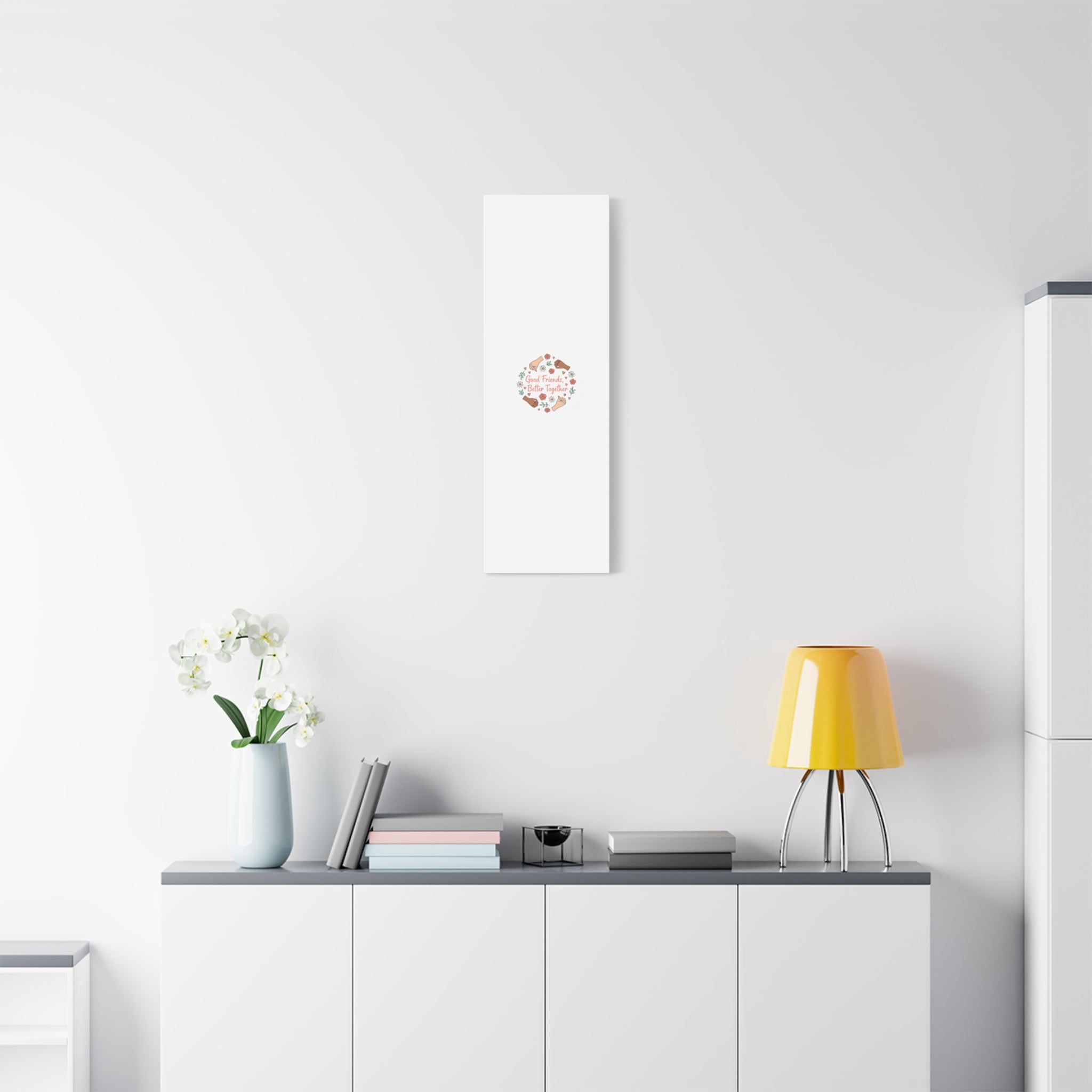 Good Friends Better Together Canvas | Friendship Valentine, Platonic Love
