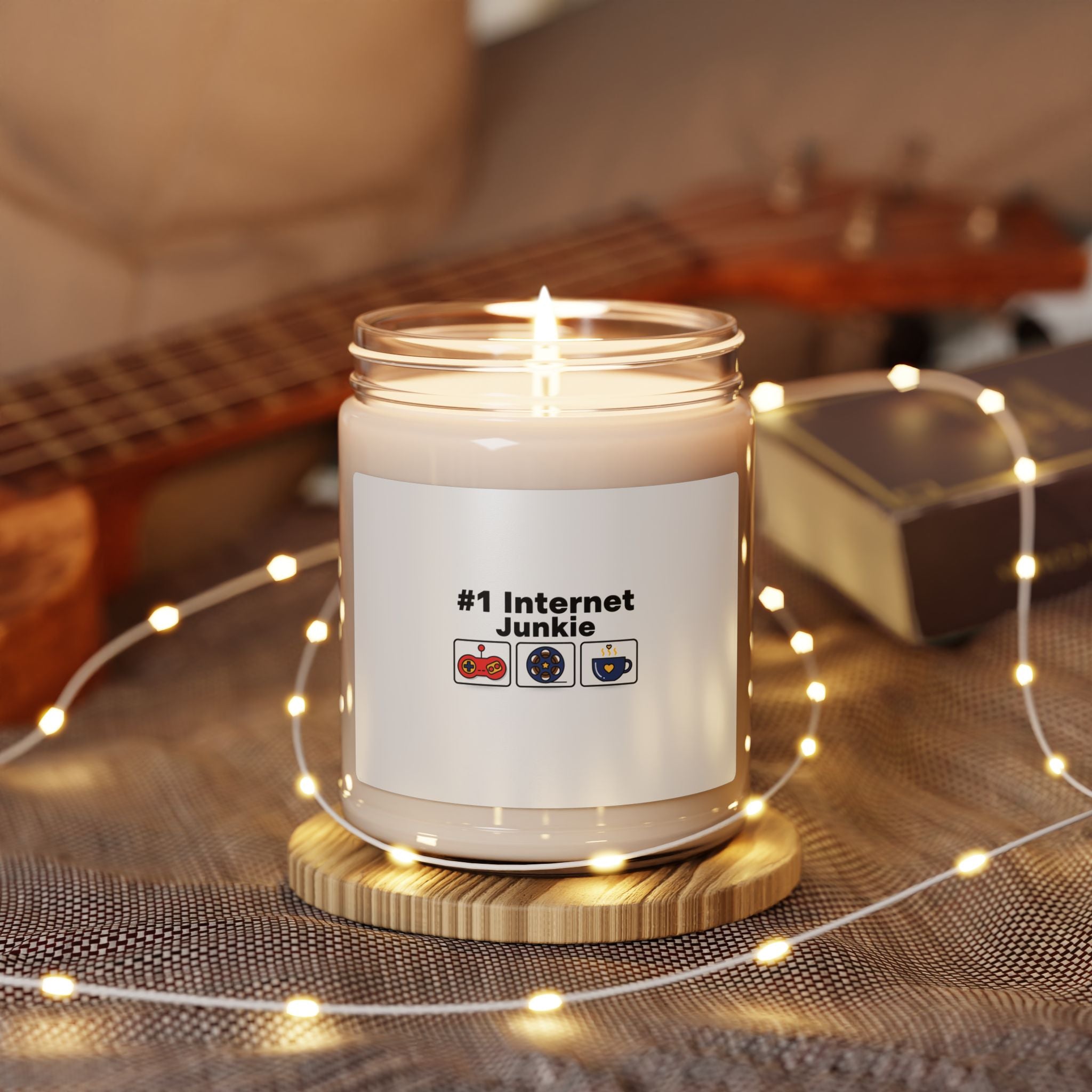 #1 Internet Junkie Candle | Top-List Ranking Humor, Infographic Style