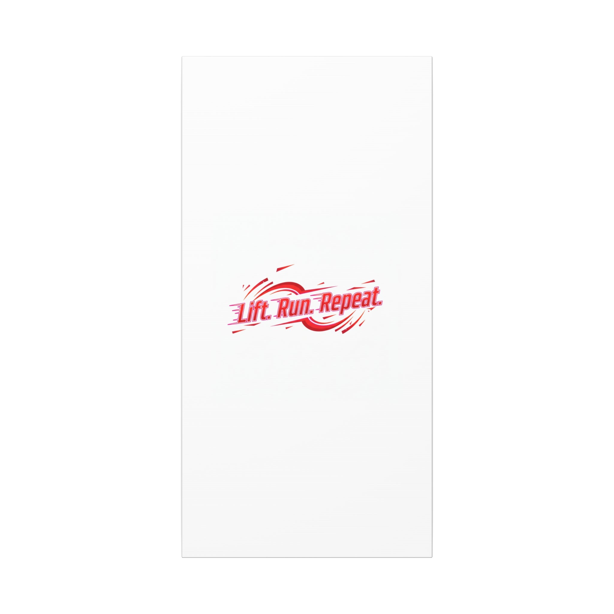 Lift Run Repeat Canvas | Fitness Wall Art, Gym Motivation