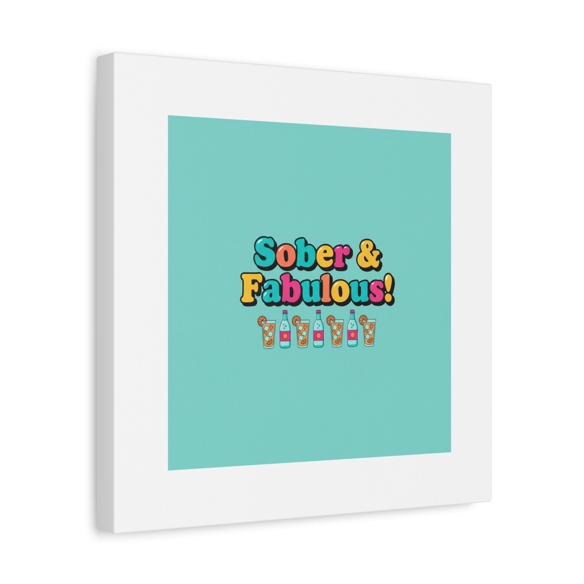 Sober & Fabulous! Canvas | Dry January, Mocktail Trend