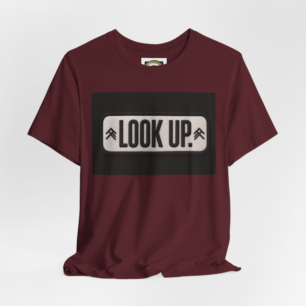 Look Up Tee — Inspirational Graphic T‑Shirt