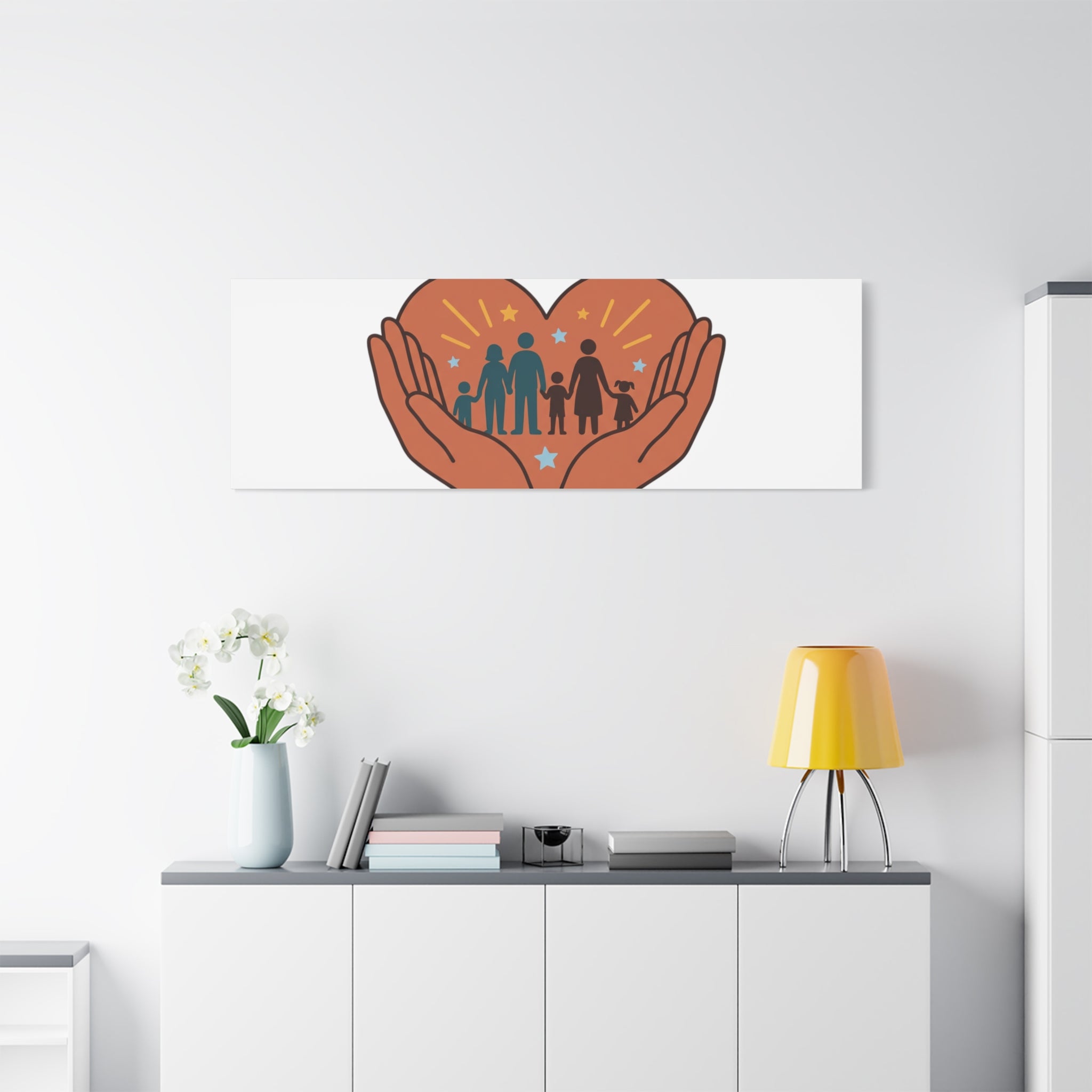 Families Belong Together Canvas | Family Unity, Bilingual Solidarity