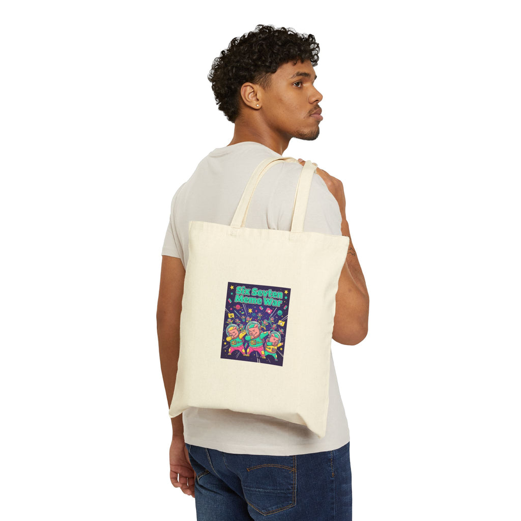 Six Sevven Meme War Tote Bag – Nissspelled on Purpose 😏