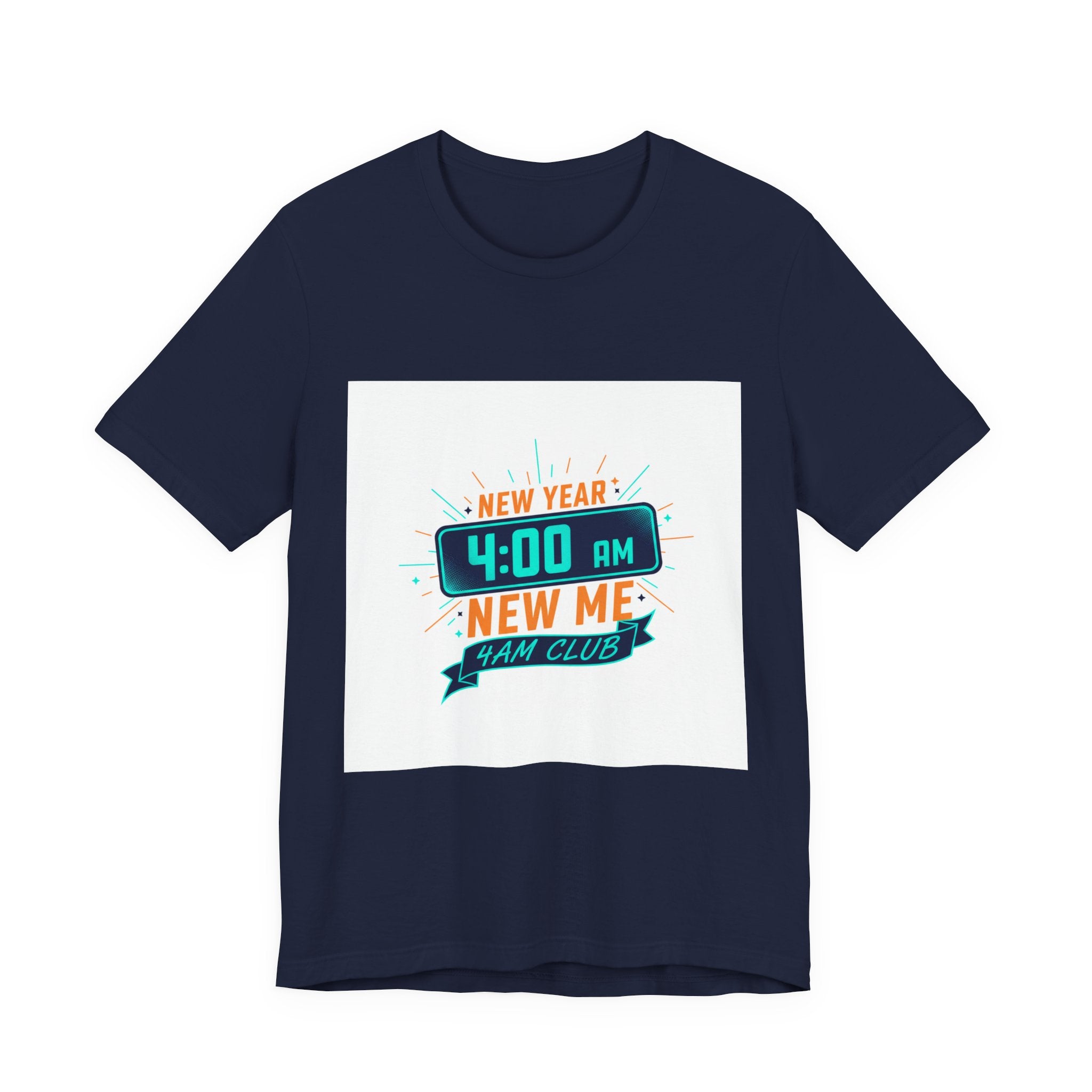 New Year 4:00 AM New Me Tee | Holiday Apparel, Festive Party Shirt