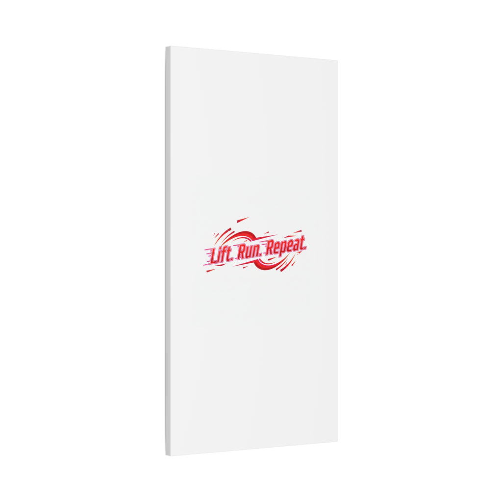 Lift Run Repeat Canvas | Fitness Wall Art, Gym Motivation