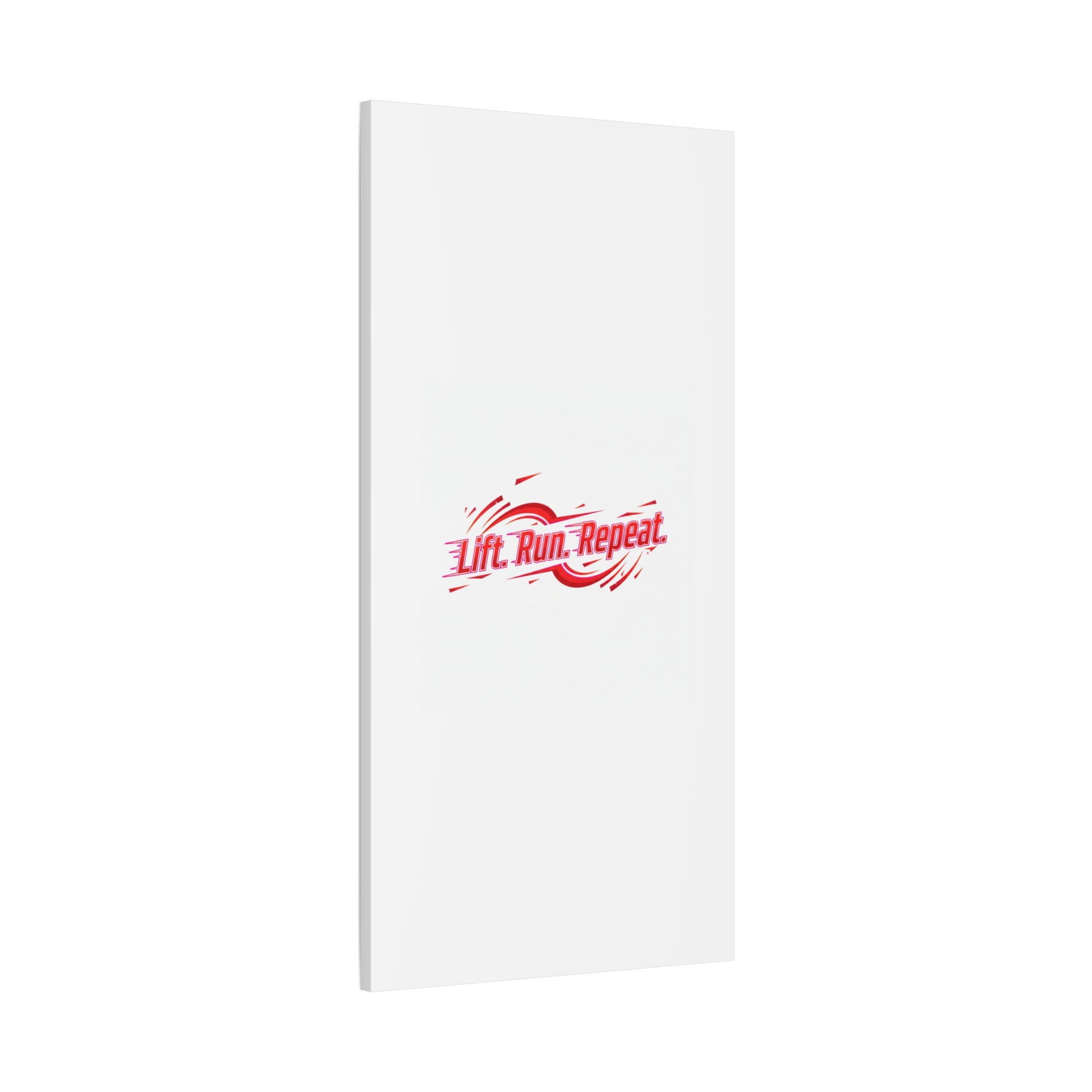 Lift Run Repeat Canvas | Fitness Wall Art, Gym Motivation