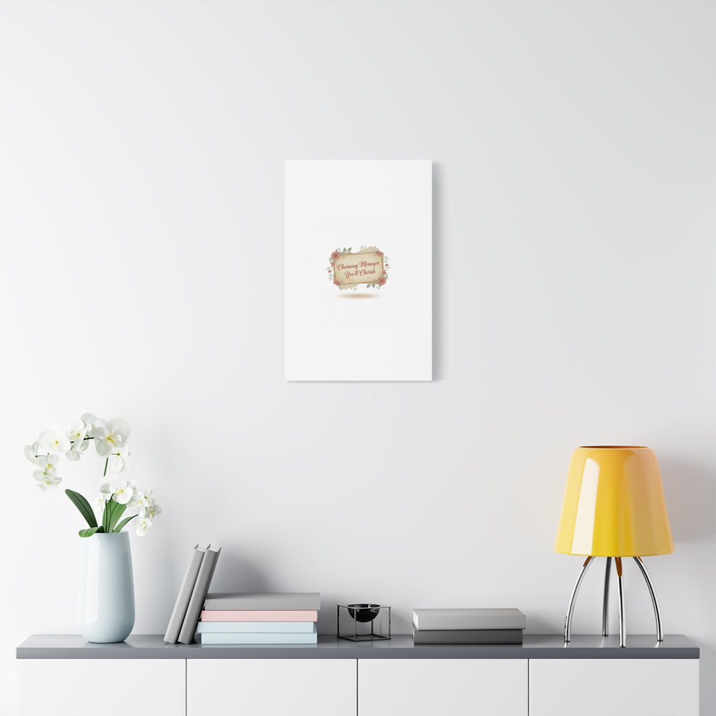 Love Letter Collage Canvas, Vintage Letter Art, Wax Seal Romance Print
