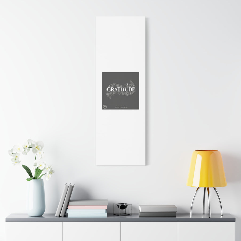 Gratitude Wall Art Matte Canvas | Tiny Treats, sweet uplifting print