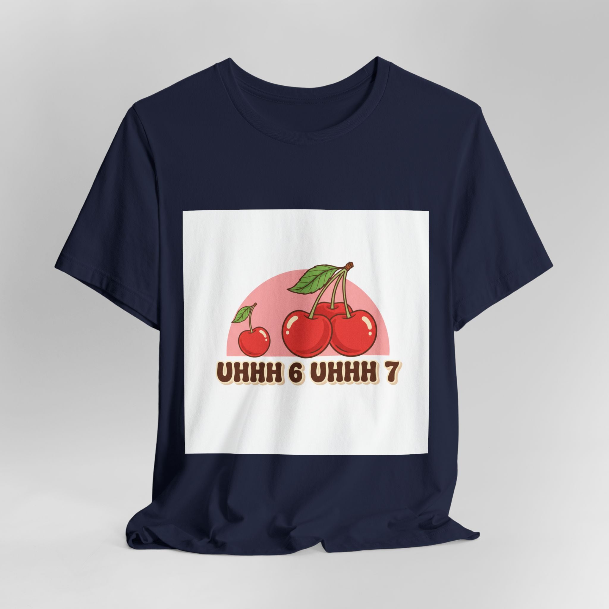 Retro Cherry Graphic Tee | kawaii fruit design, vintage cherry shirt