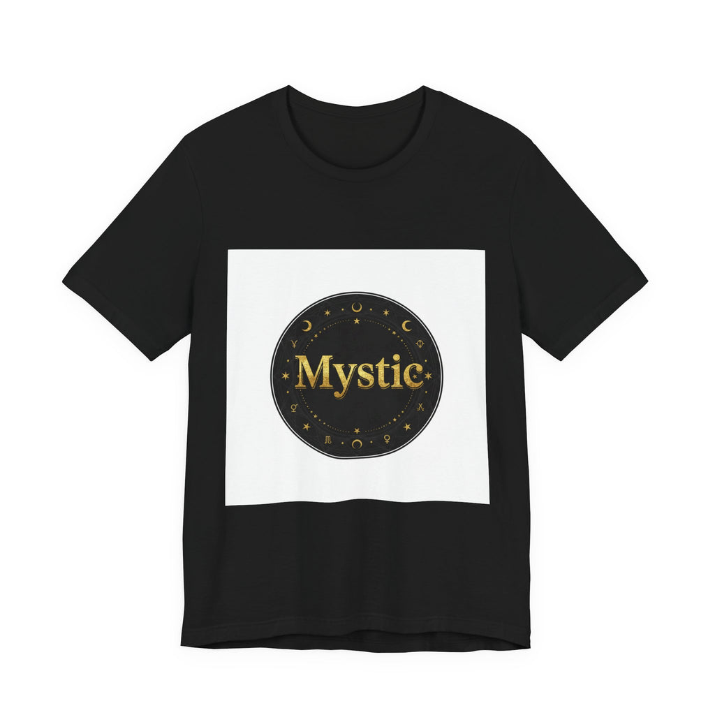 Mystic Circle Tee | Tarot & Occult Typography, Esoteric Print