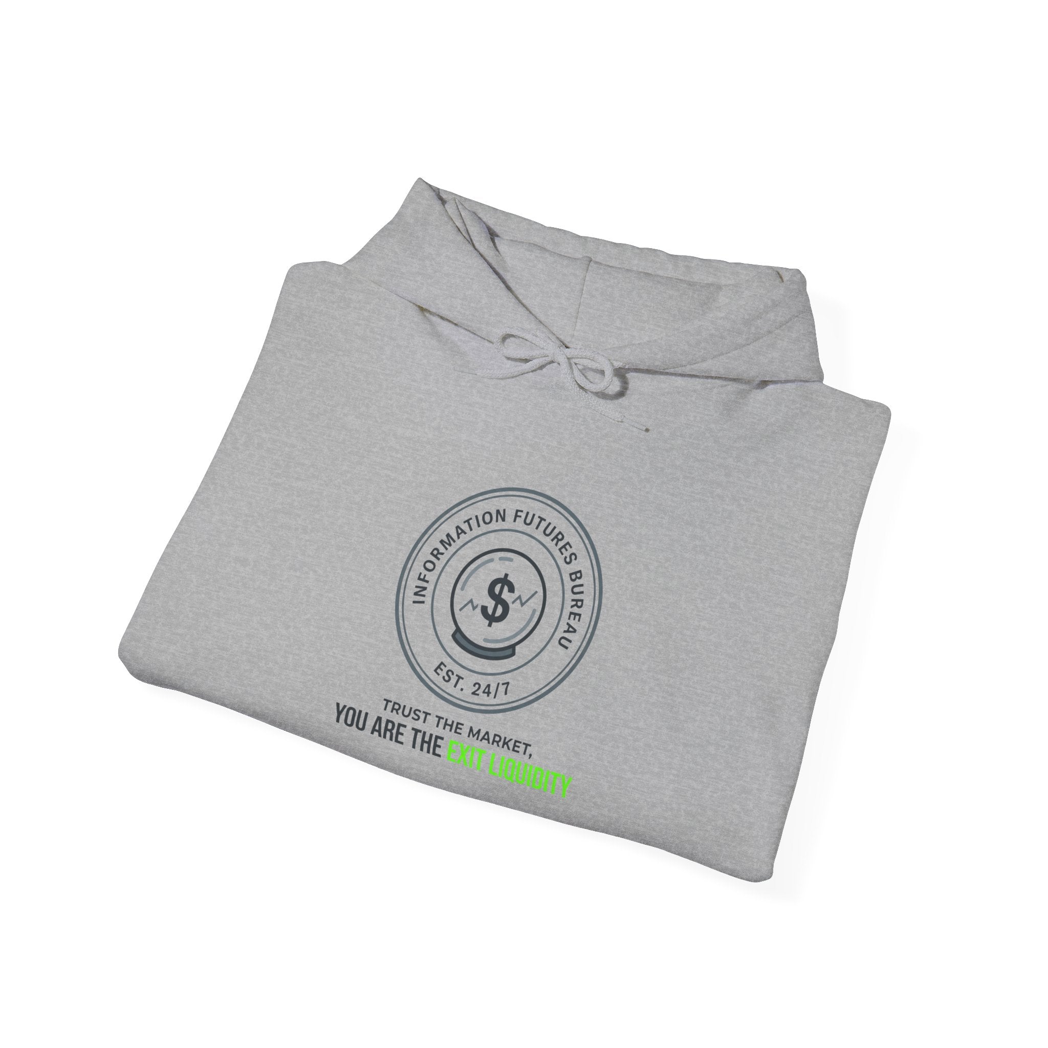Insider Trading Satire Hoodie | prediction markets, finance humor