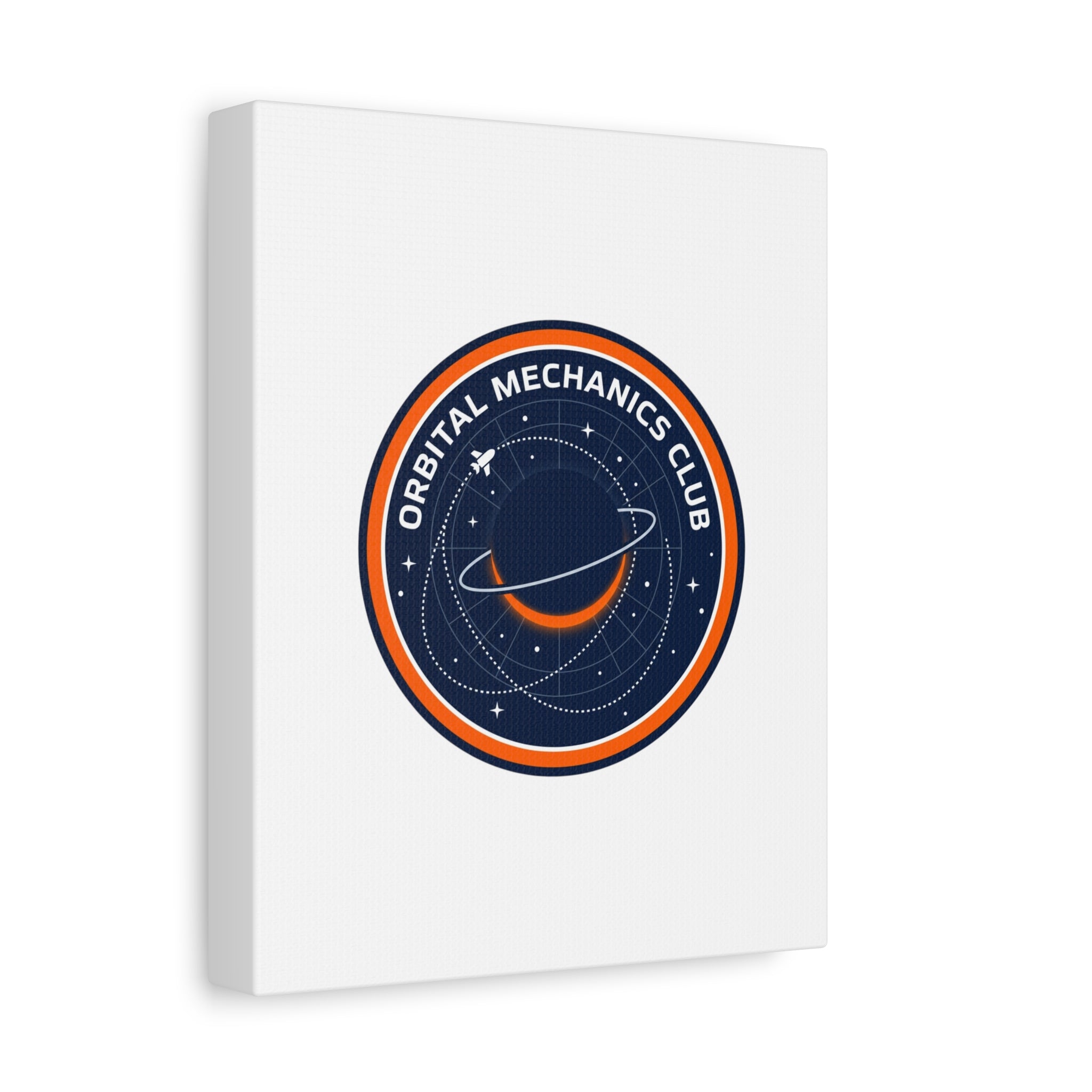 Orbital Mechanics Club Canvas | mission patch, space science