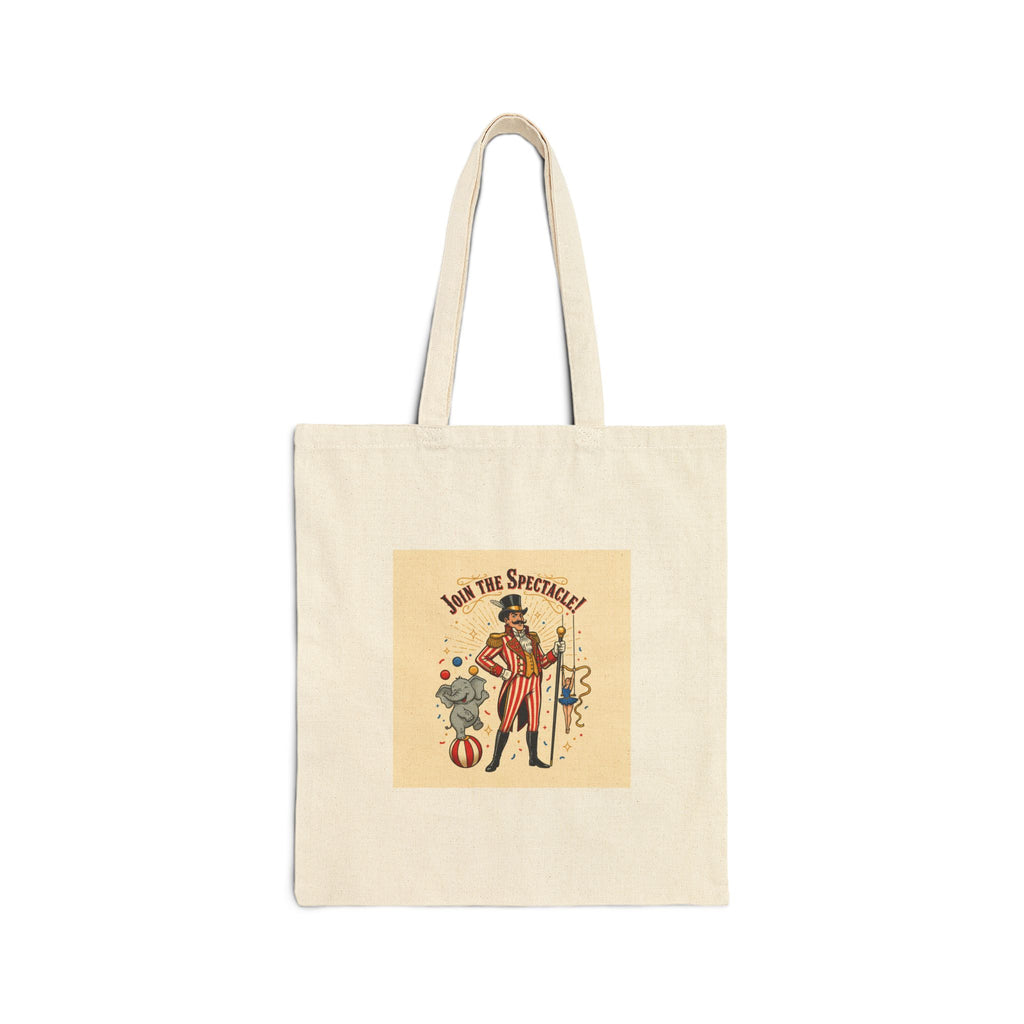 Vintage Circus Spectacle Tote | carnival art print, camp circus aesthetic