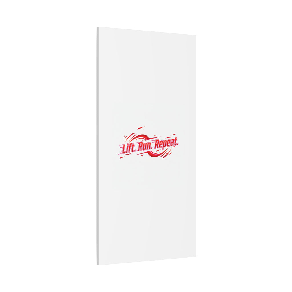Lift Run Repeat Canvas | Fitness Wall Art, Gym Motivation