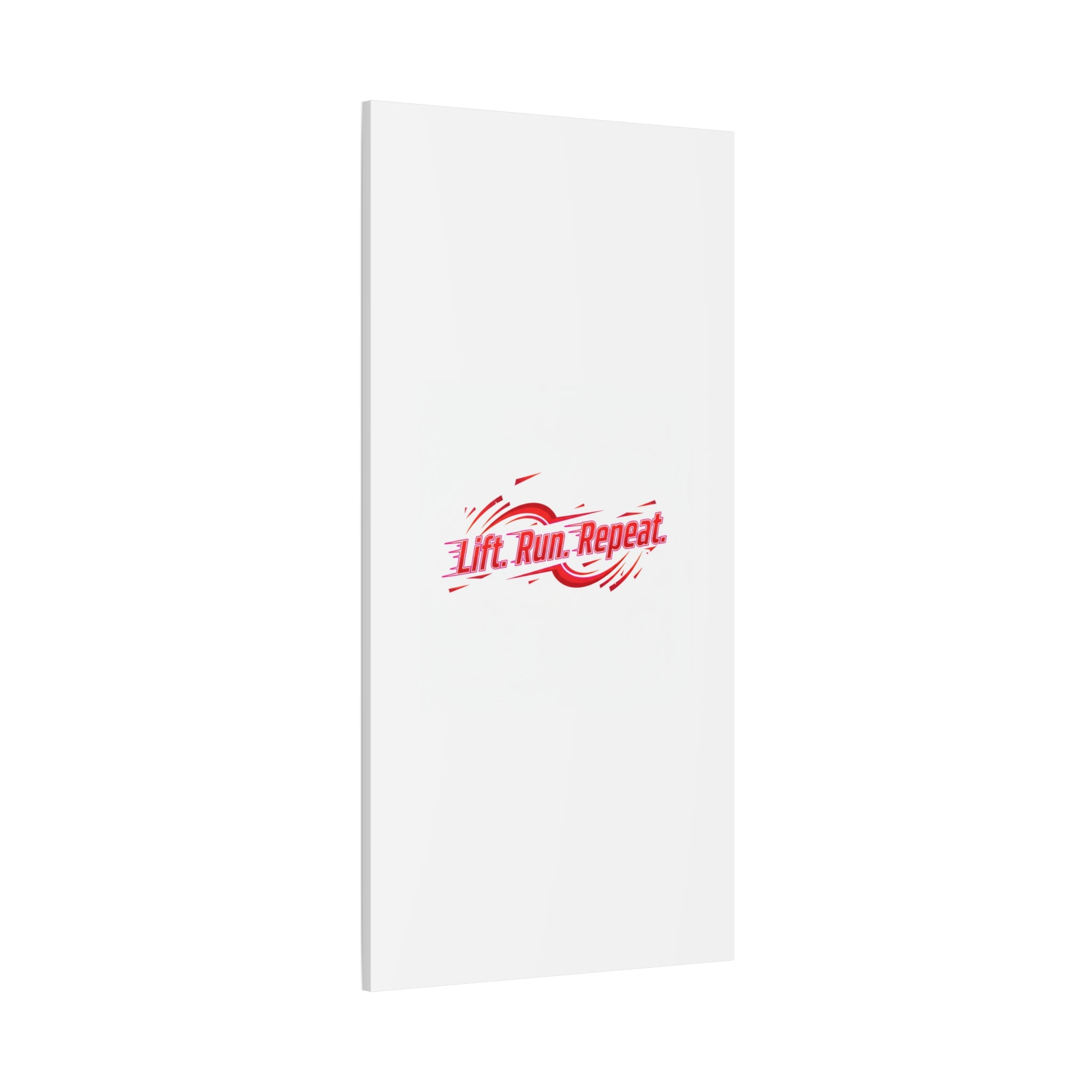 Lift Run Repeat Canvas | Fitness Wall Art, Gym Motivation