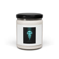 Bioluminescent Jellyfish Candle | Scented Soy Candle, Neon Deep Sea Aesthetic