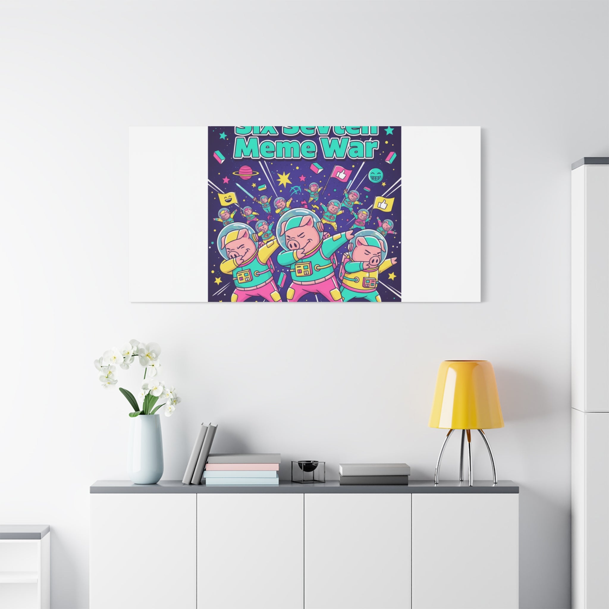 Six Sevven Meme War™ Canvas Tote | Nissspelled Edition