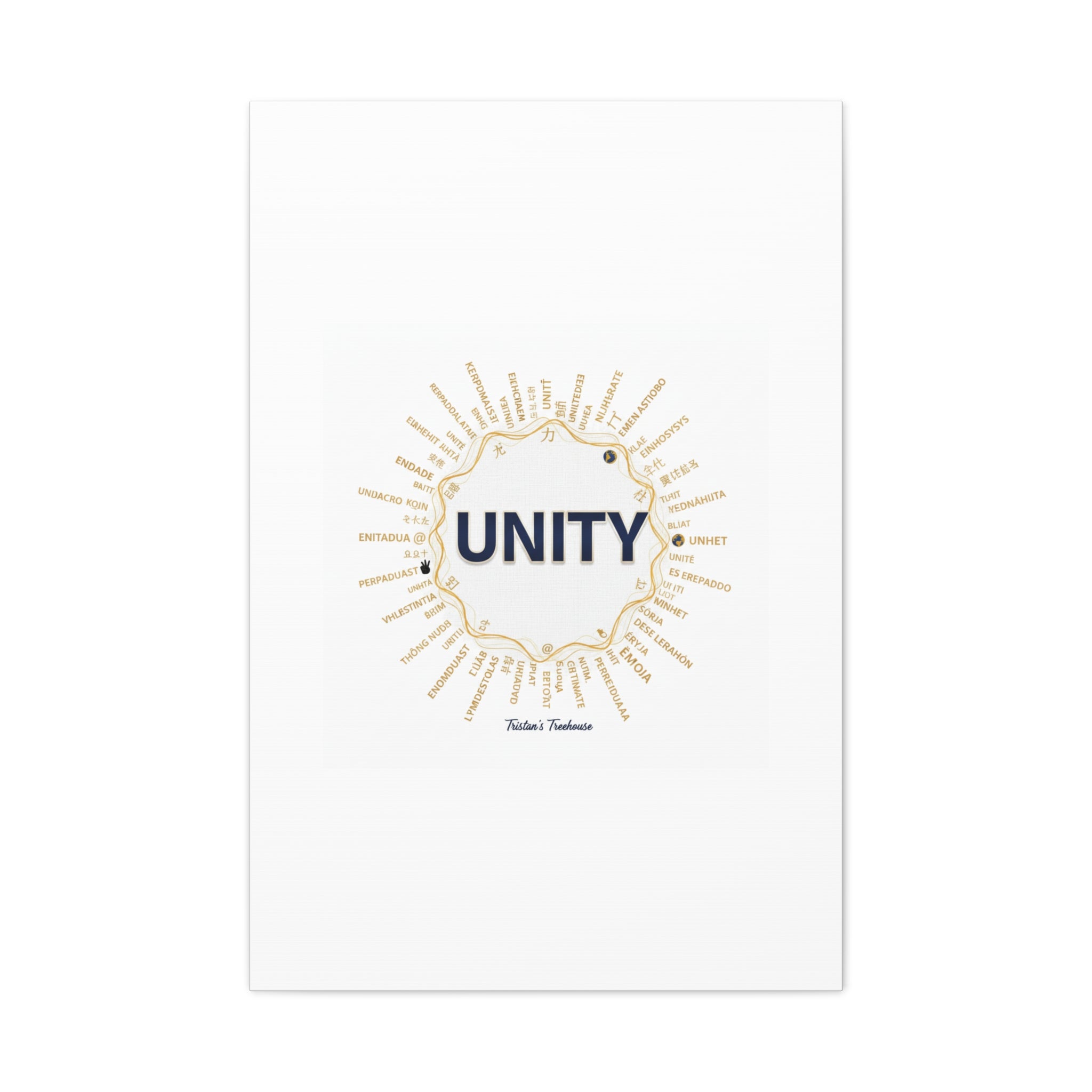 UNITY Canvas, Matte Stretched 1.25" | Dry January sober curious decor