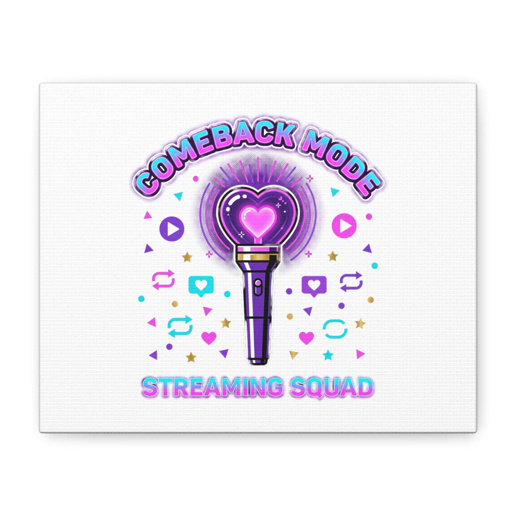 Comeback Mode Lightstick Canvas | K-pop Comeback, Streaming Squad