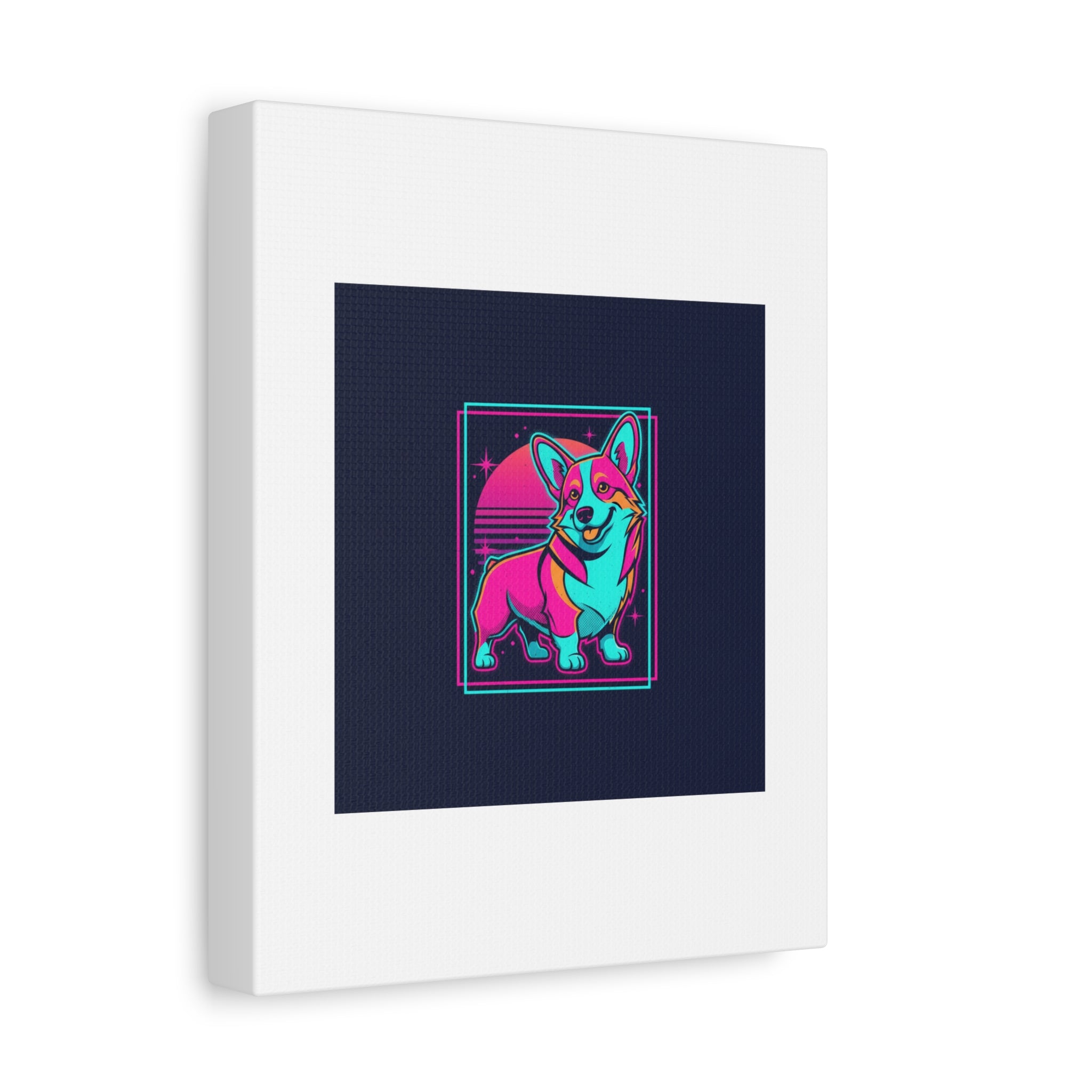 Platonic Love Corgi Canvas | Friendship Valentine, Galentine’s Wall Art