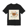 Morning Chaos Coffee & Kids Tee | mom life tee, tired parent shirt
