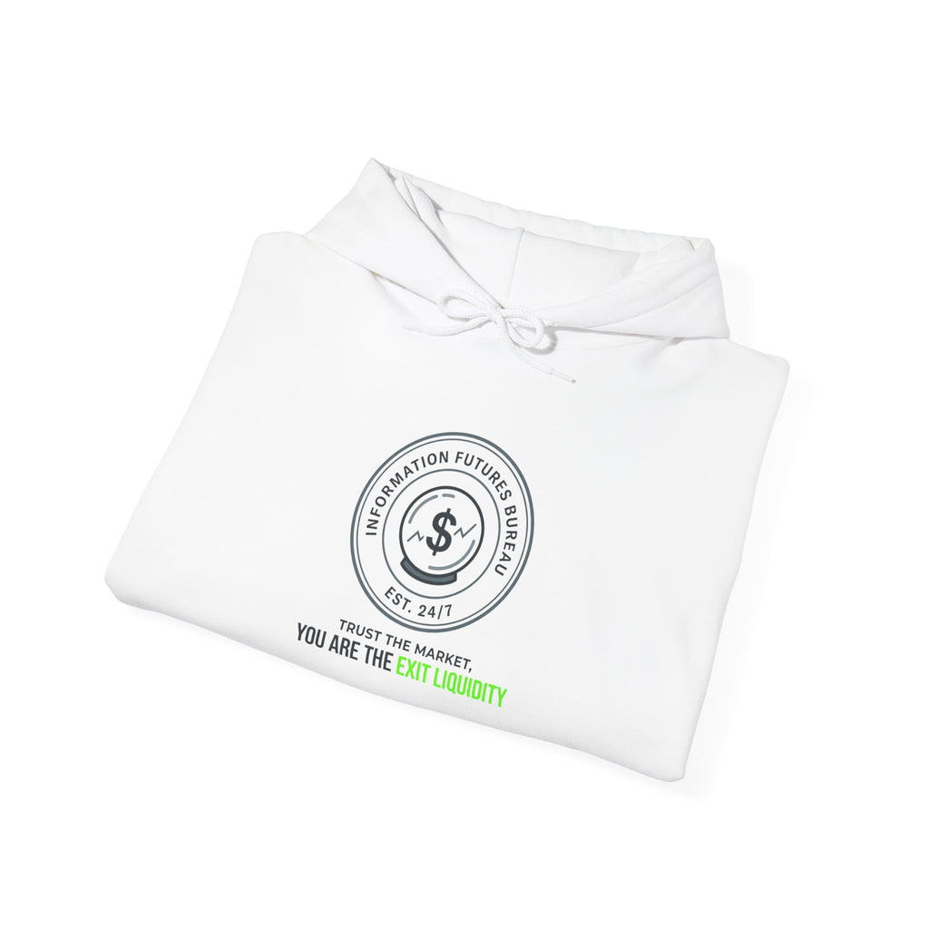 Insider Trading Satire Hoodie | prediction markets, finance humor