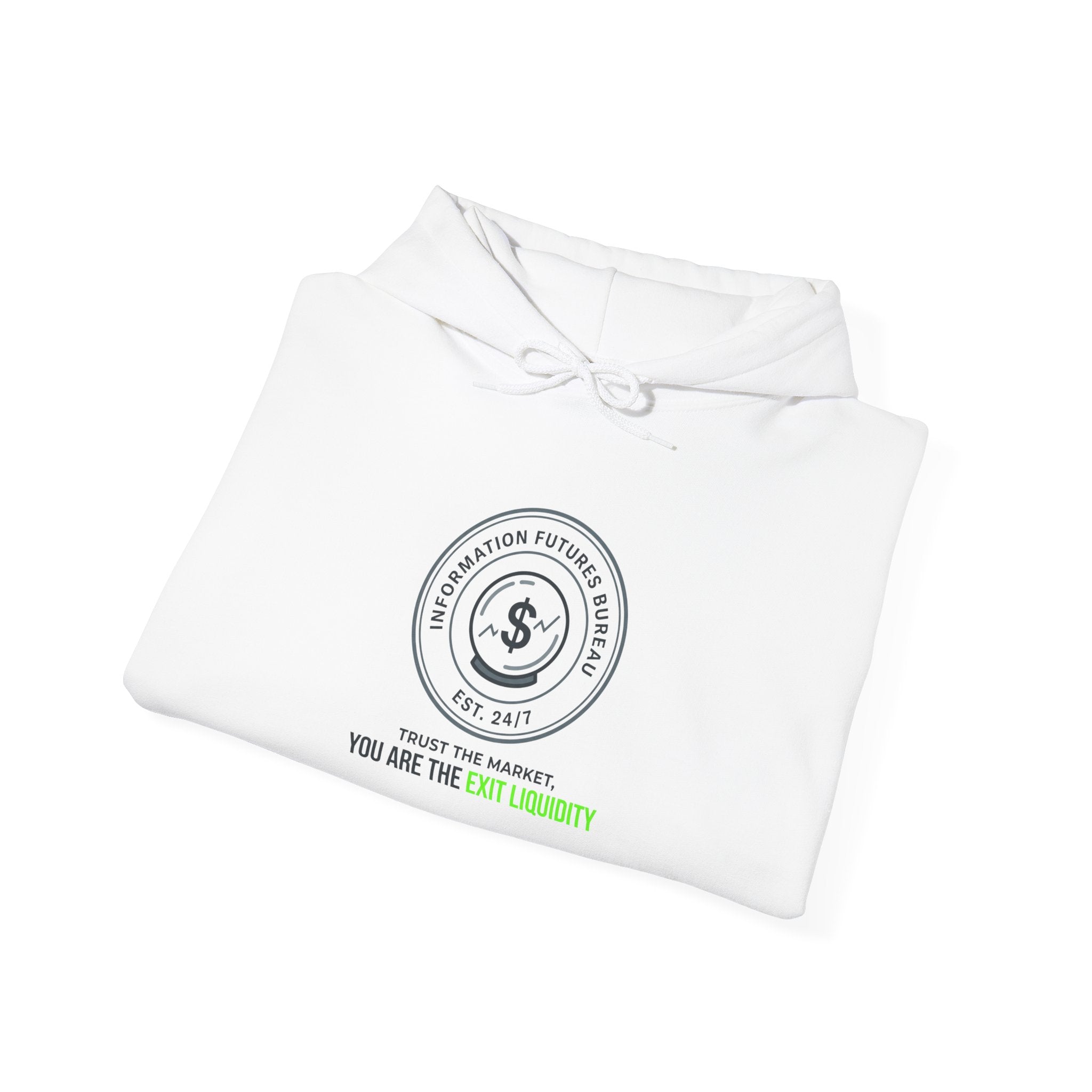 Insider Trading Satire Hoodie | prediction markets, finance humor