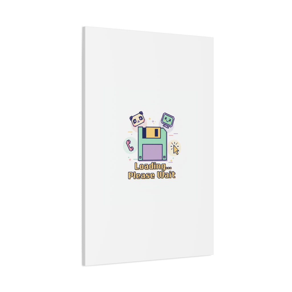 Loading Please Wait Canvas | Old Internet Aesthetic, 90s Web Nostalgia