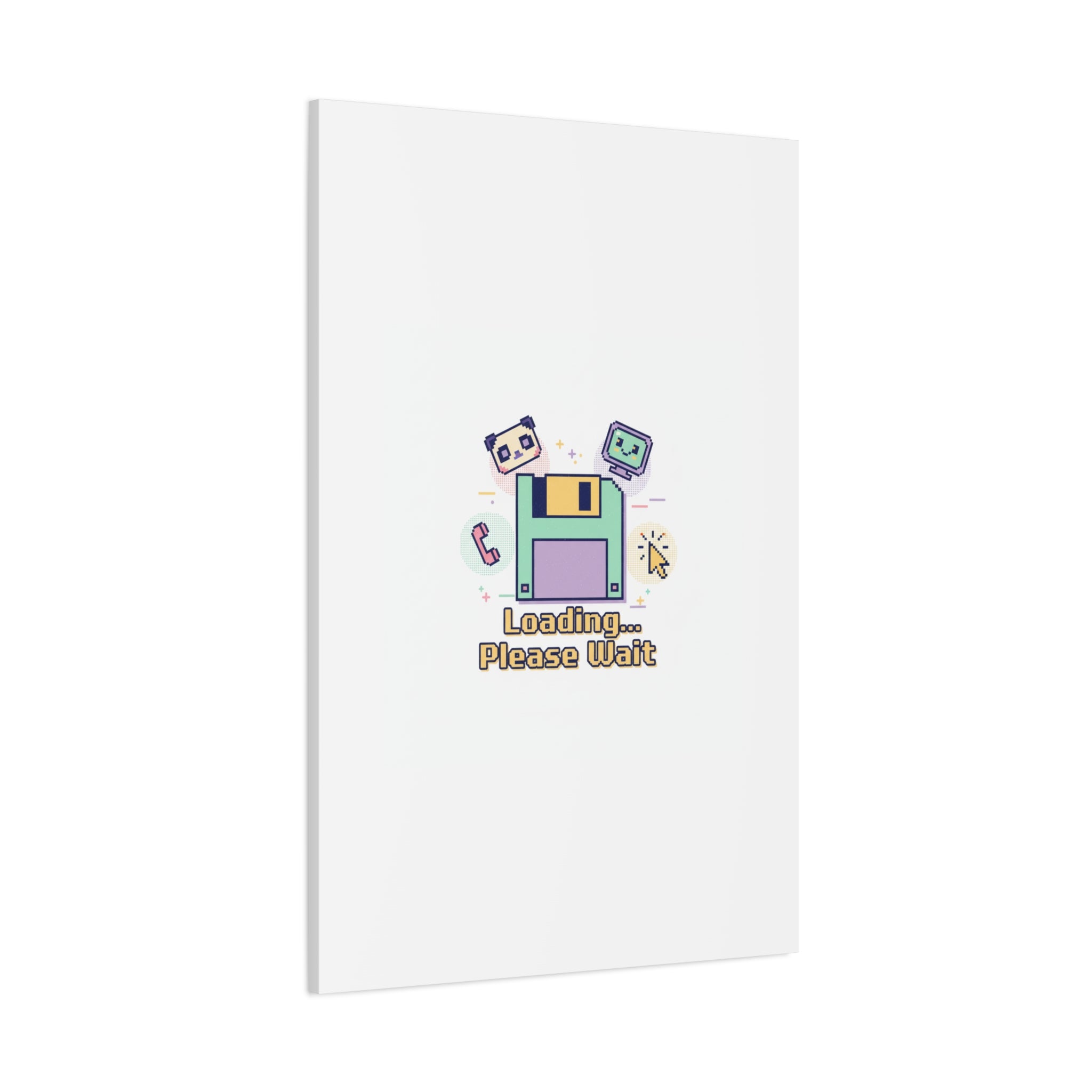 Loading Please Wait Canvas | Old Internet Aesthetic, 90s Web Nostalgia