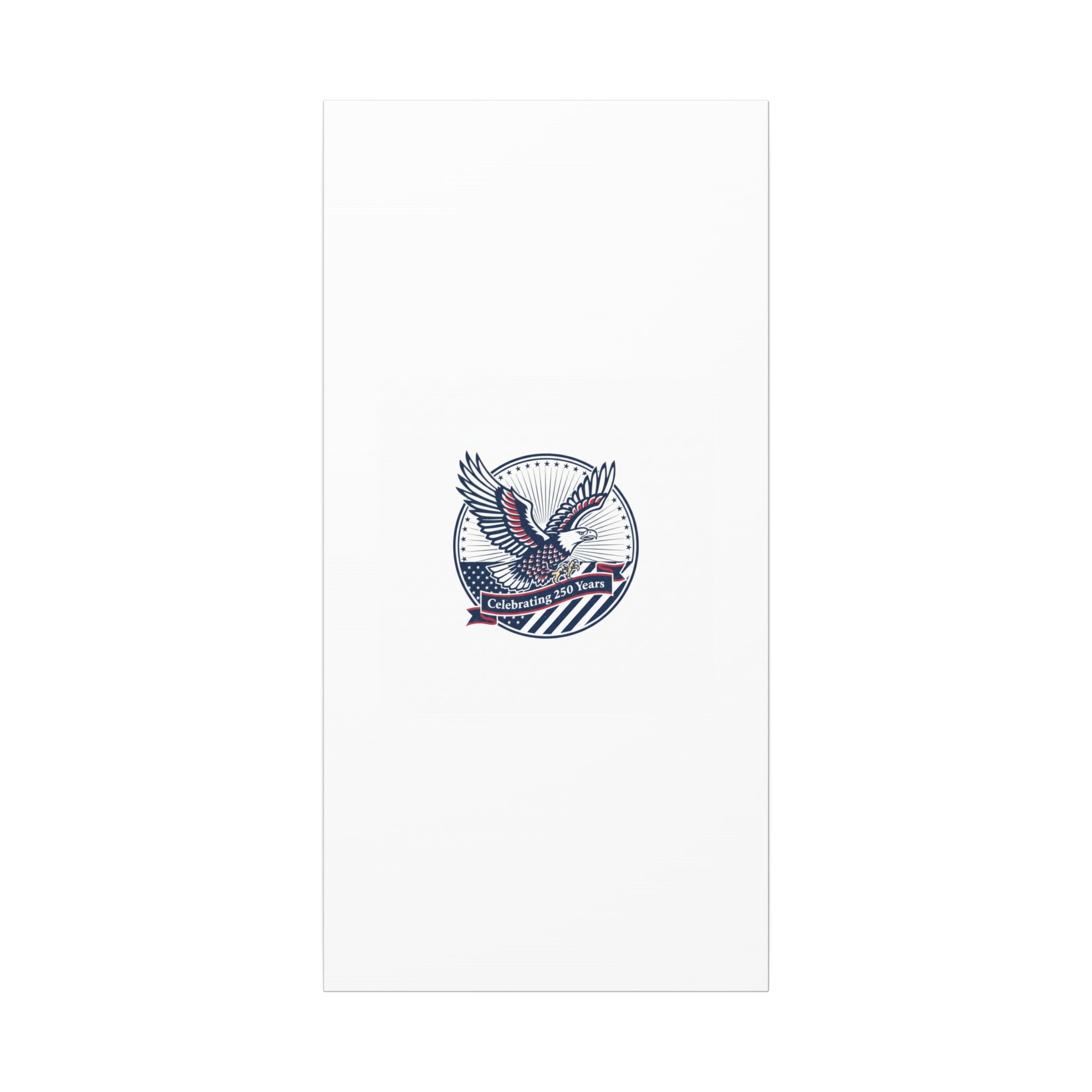 250th Anniversary Eagle Emblem Canvas | Semiquincentennial Americana