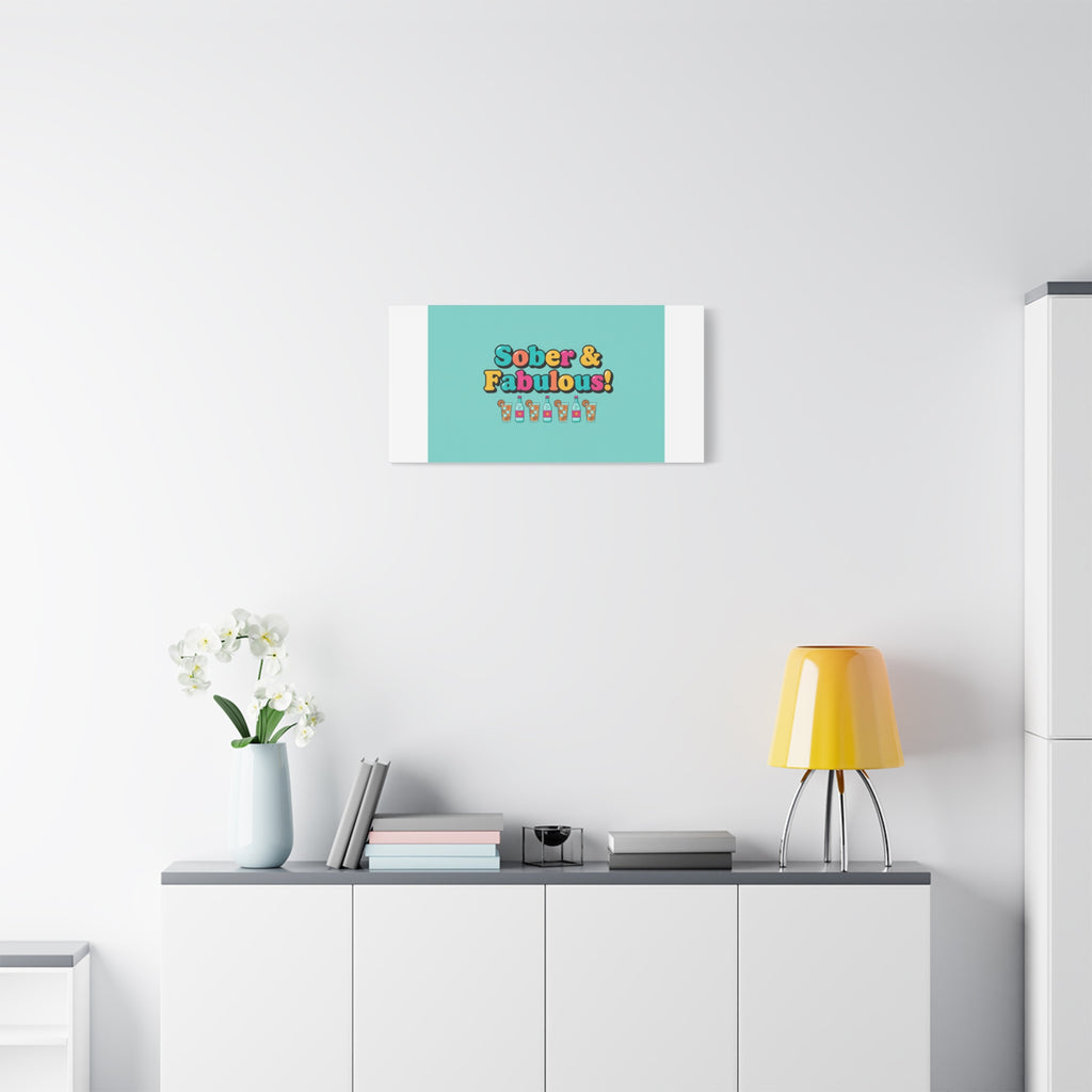 Sober & Fabulous! Canvas | Dry January, Mocktail Trend