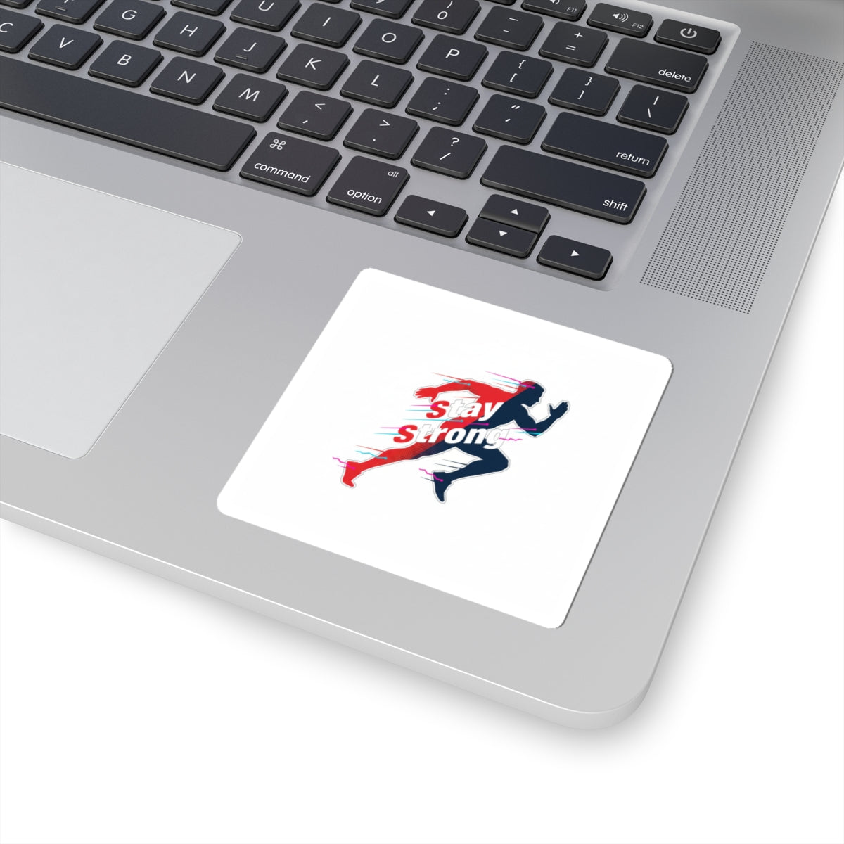 Stay Strong Runner Sticker | Fitness Motivation, Gym Mantra
