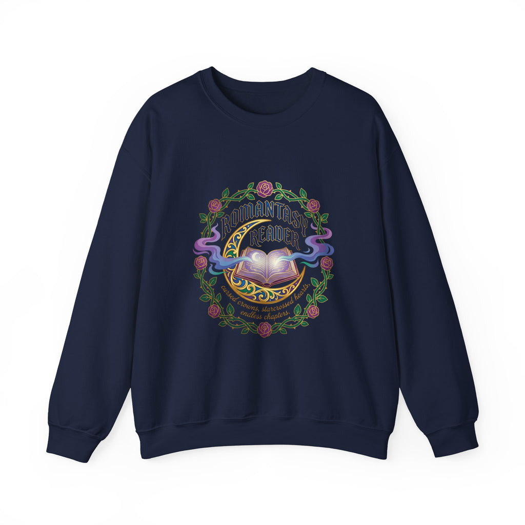Romantasy Reader Crewneck Sweatshirt | romantasy, book lover