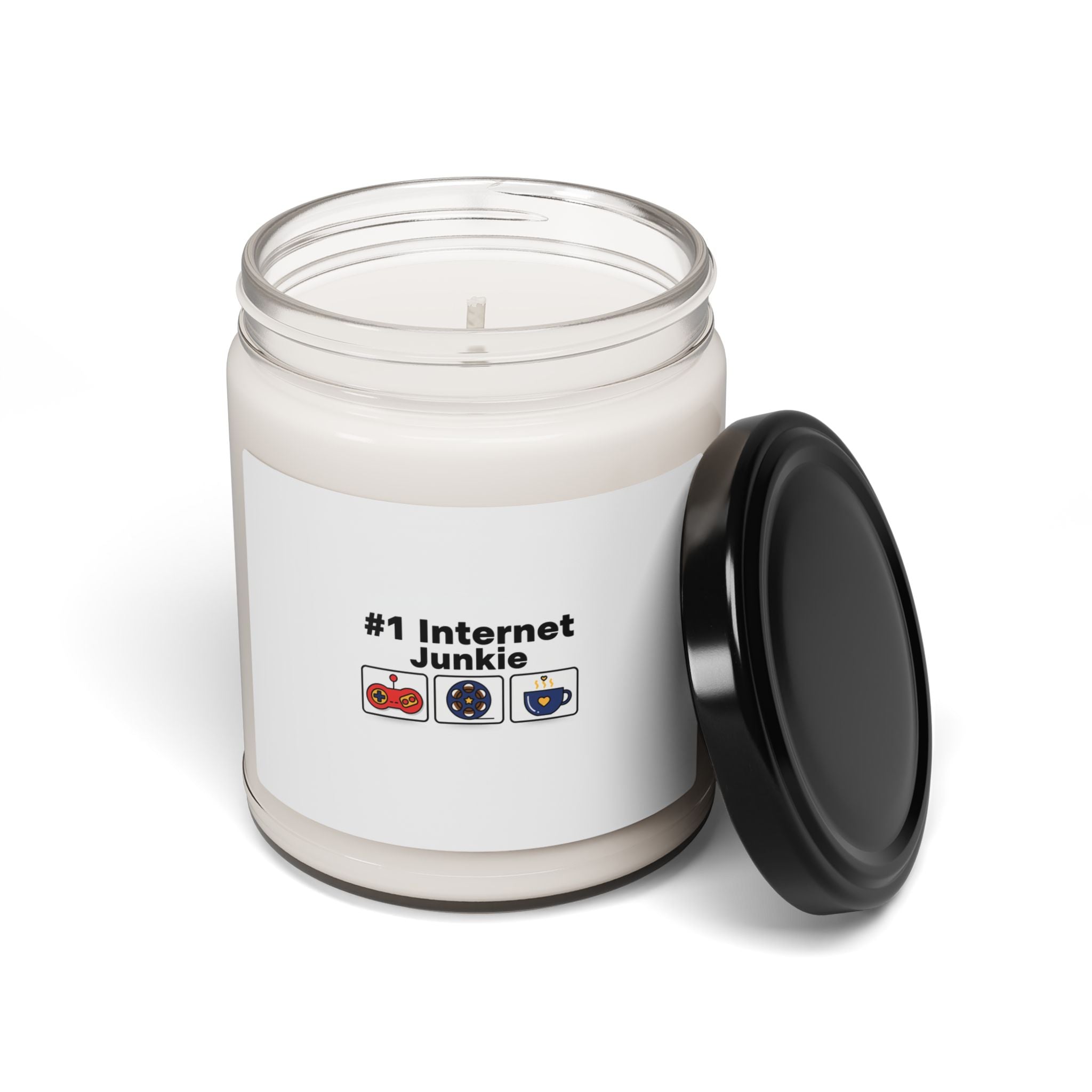 #1 Internet Junkie Candle | Top-List Ranking Humor, Infographic Style