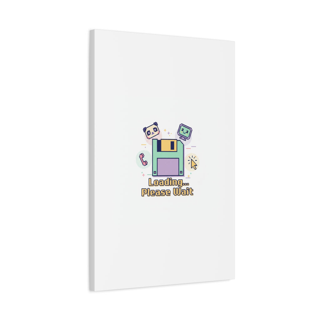 Loading Please Wait Canvas | Old Internet Aesthetic, 90s Web Nostalgia