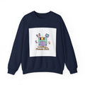 Loading Please Wait Crewneck Sweatshirt | Old Internet Aesthetic, pixel art retro web