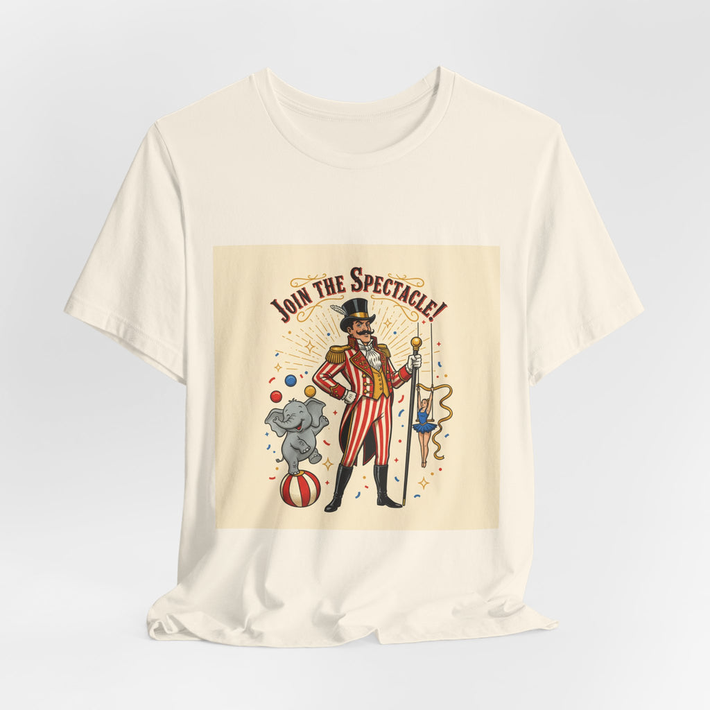 Vintage Circus Ringmaster Tee | vintage carnival design, big top shirt