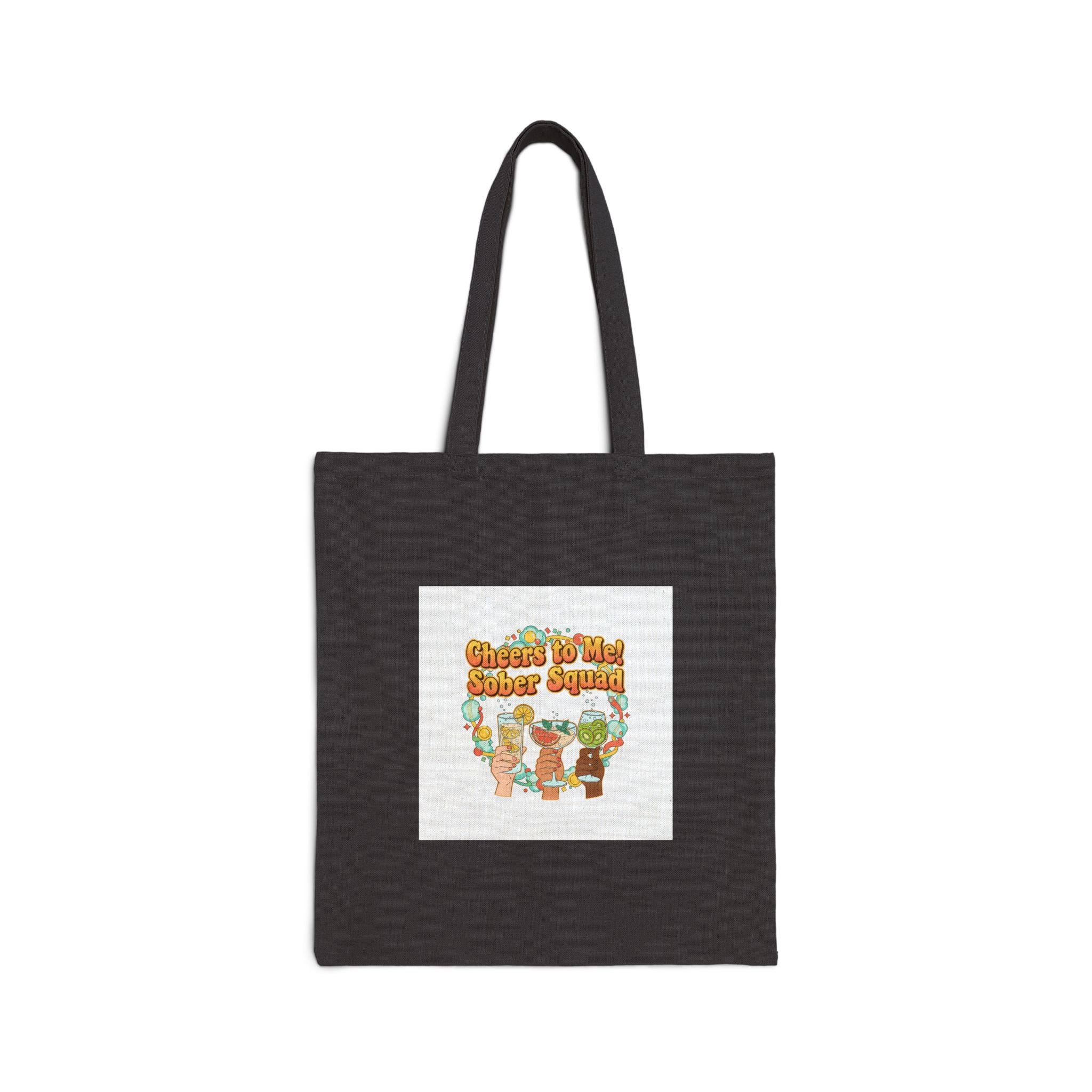 Sober Squad Tote | Dry January Mocktail Tote, Sober Curious Canvas
