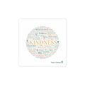 Kindness Wordcloud Sticker | Fresh-Start Minimalism, Neutral Renew