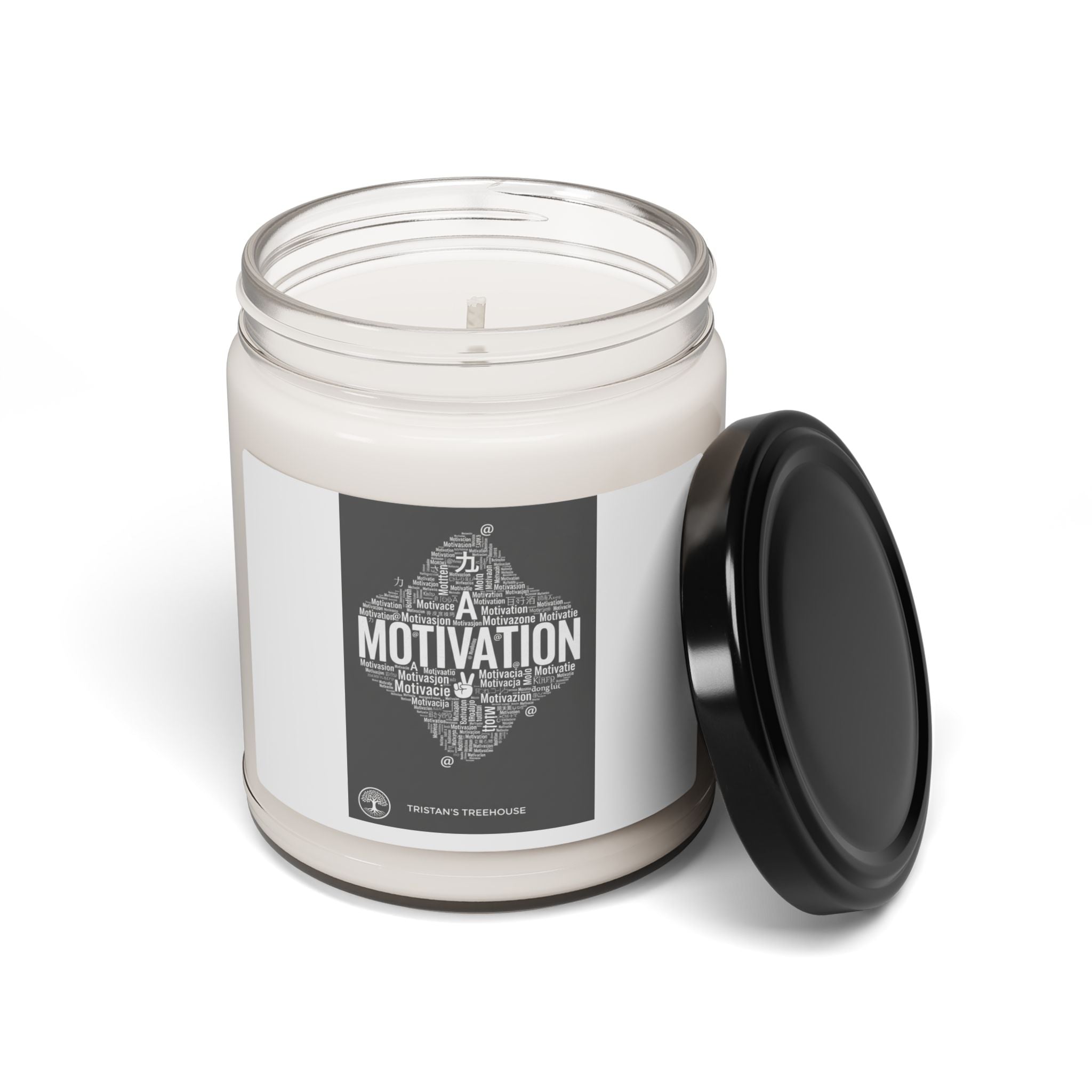 Motivation is a Universal Language – Scented Candle