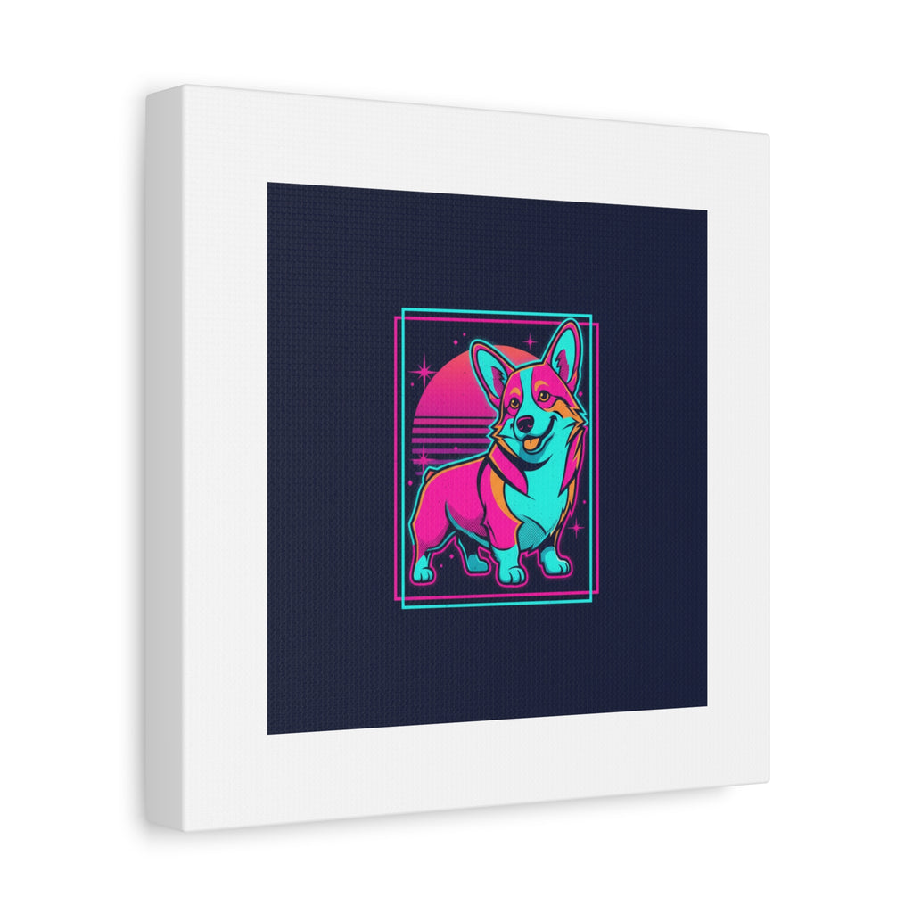 Platonic Love Corgi Canvas | Friendship Valentine, Galentine’s Wall Art