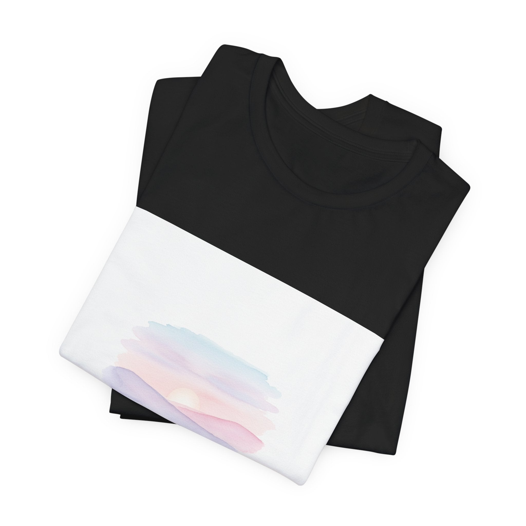 gentle intentions tee | mindful wellness pastel gradient