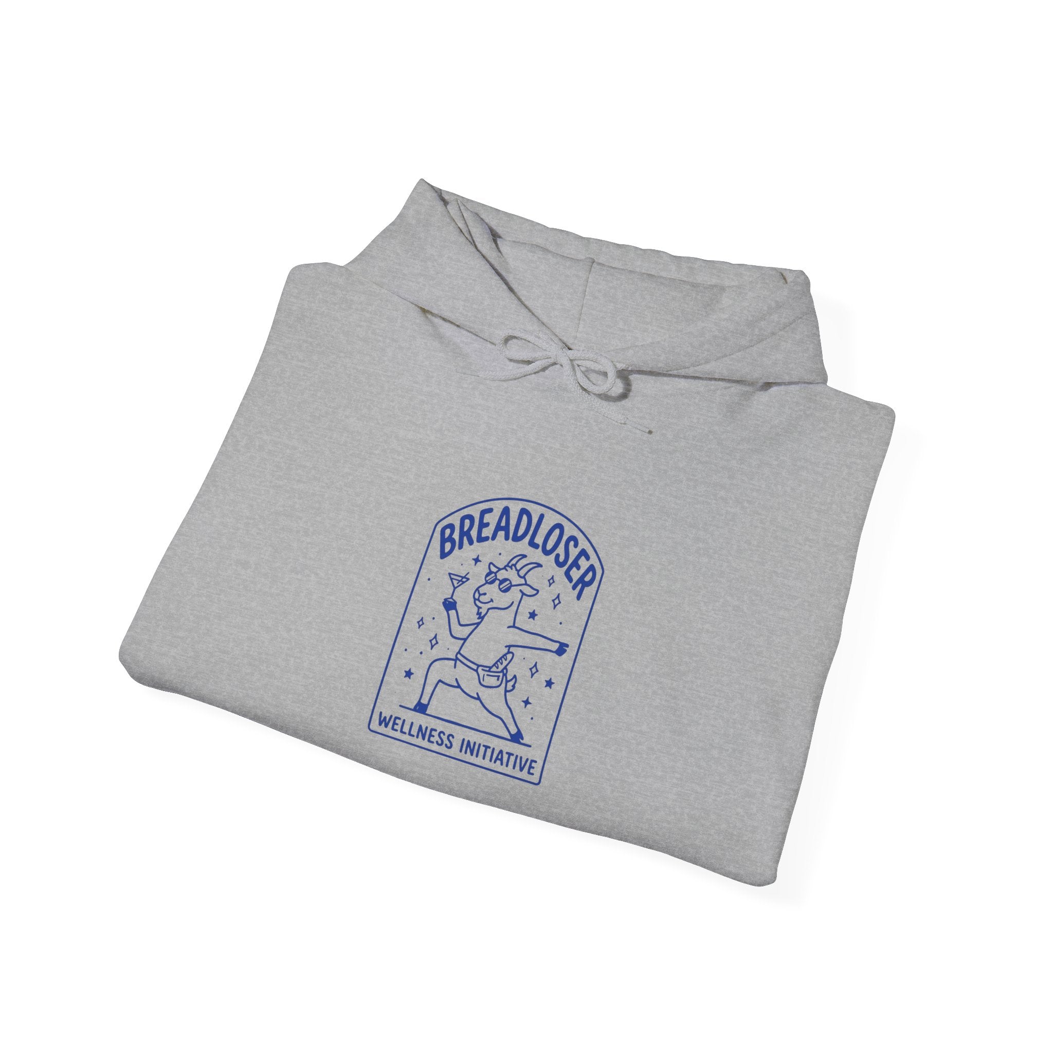 PRIMARY BREADLOSER hoodie | doodle cash burnout humor, awkward all-caps