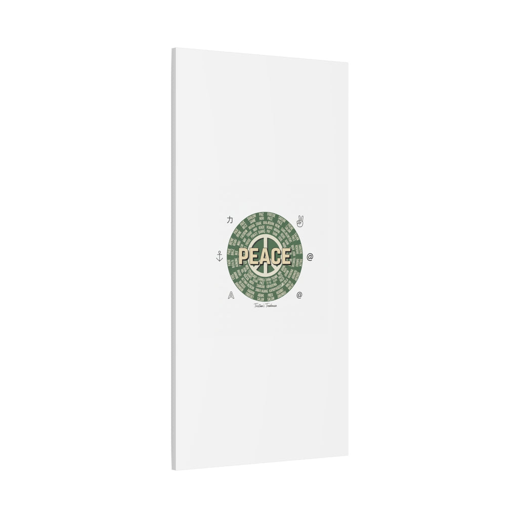 Peace doodle canvas | hand drawn sketch aesthetic, handwritten message