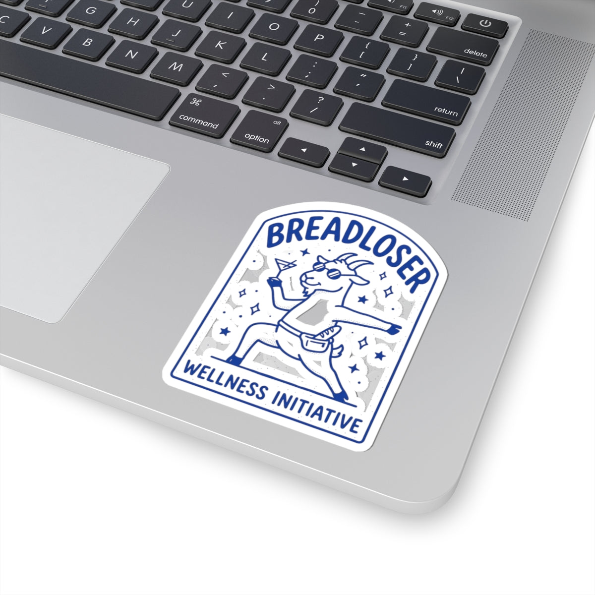 BREADLOSER doodle sticker | Kiss-Cut Sticker, burnout humor meme