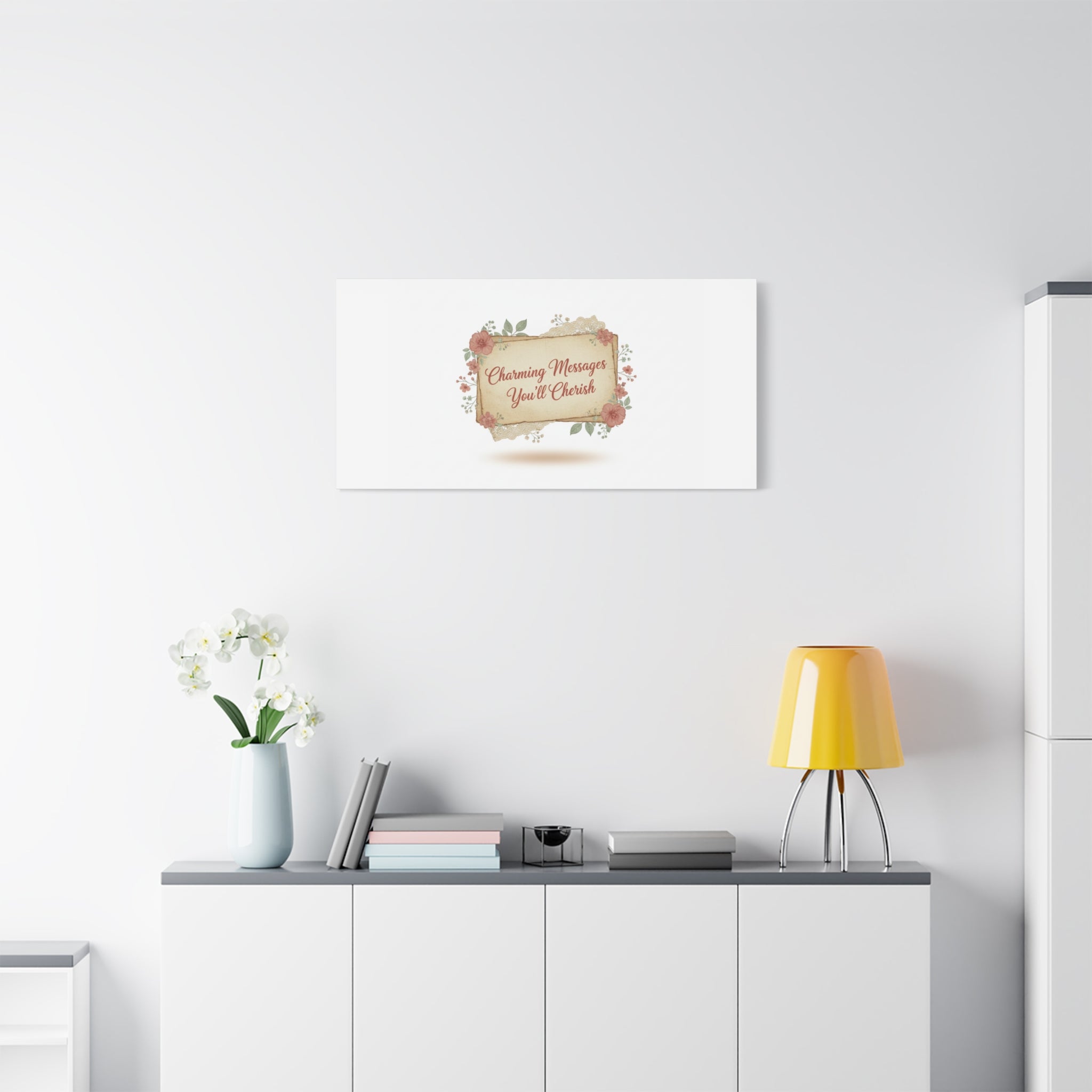 Love Letter Collage Canvas, Vintage Letter Art, Wax Seal Romance Print